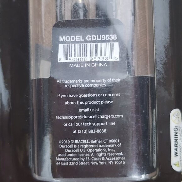 Duracell Passive Noise Reduction Black Stereo Headset with Hands Free Mic - Picture 14 of 16